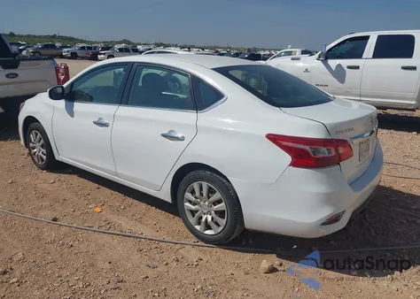 2017 Nissan Sentra S from USA, damaged, VIN 3N1AB7AP1HY398116
